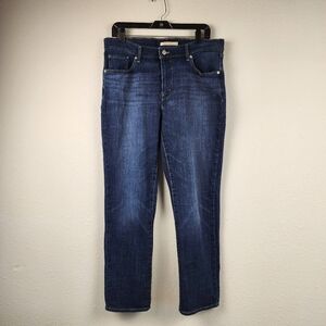 Levi’s Classic Straight Jeans Dark Wash Size 32x29 Mid Rise Basic Everyday